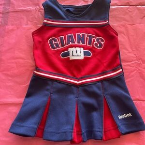 Reebok Red and Blue Giants Cheer Dress
